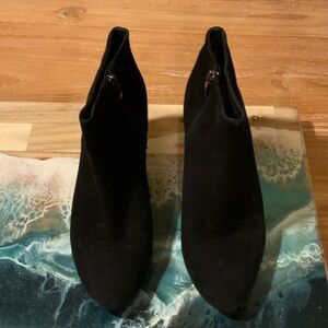 Via Spiga Black Ankle Booties